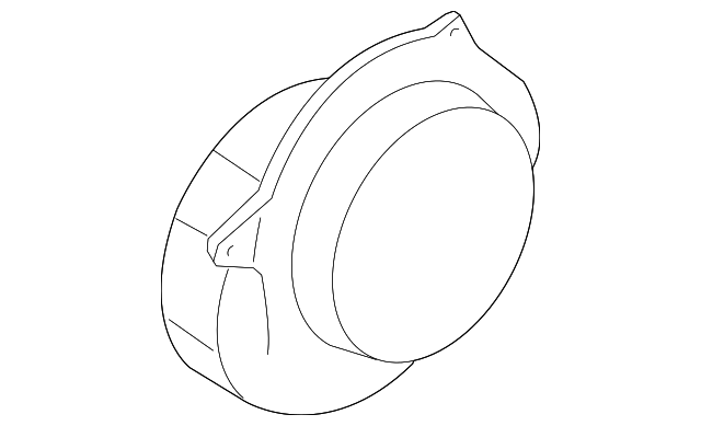 Front Dr Speaker 3D0-035-454-H - View 6