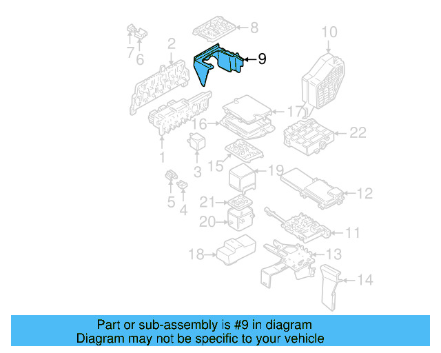 Cable Guide 1K0-971-848-S - View 38