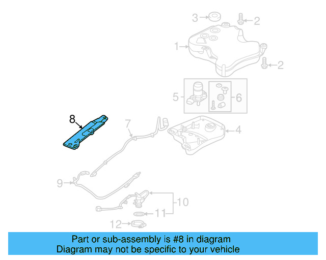 Bracket 5C0-131-327 - View 8