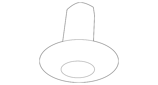 Hinge Cover Nut 6Q0-867-334 - View 2