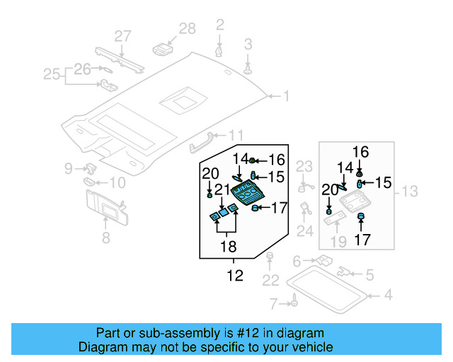 Front Lamp Assembly 3D0-947-106-BH-6C3 - View 2