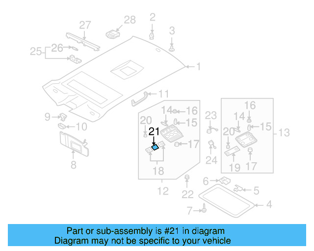 Switch Bezel 3D0-947-133-A-92Y