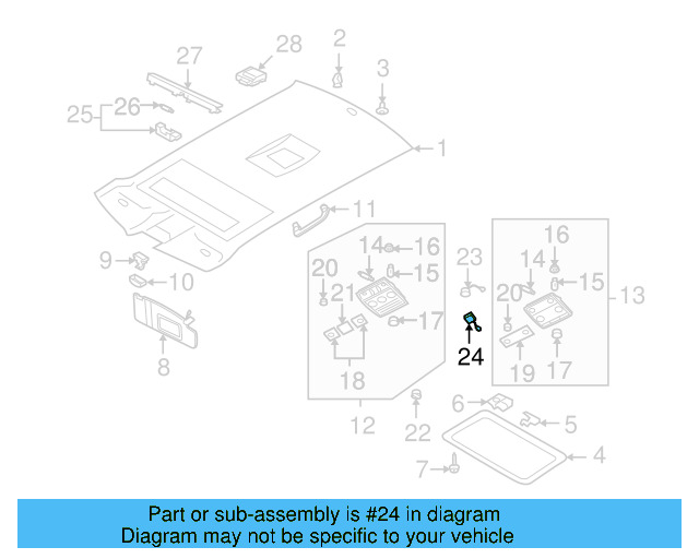 Turn Signal Switch 3D0-953-513 - View 19