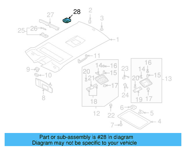 Control Assembly 3D0-909-511-C