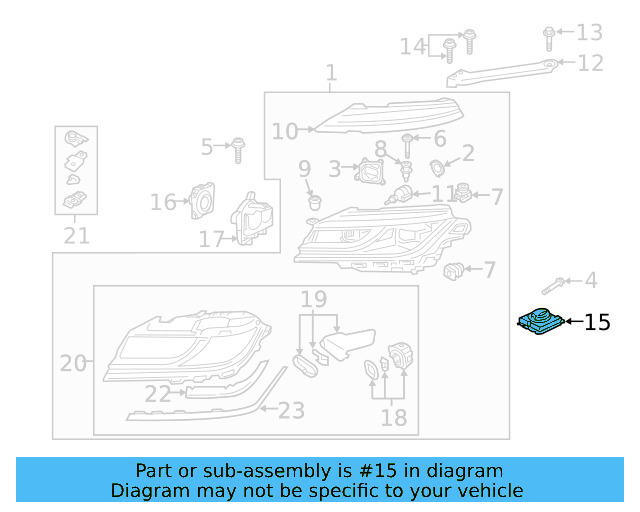 Control Module 8V0-907-399-D - View 11