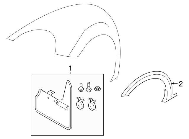 Splash Guards 5C0-075-111 - View 9