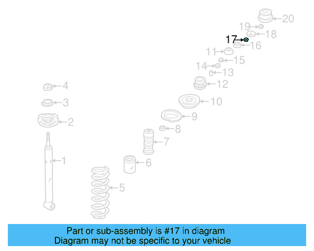 Spacer Sleeve Nut N-103-286-05 - View 5
