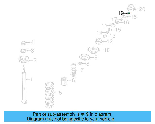 Spacer Sleeve Nut N-103-286-05 - View 4