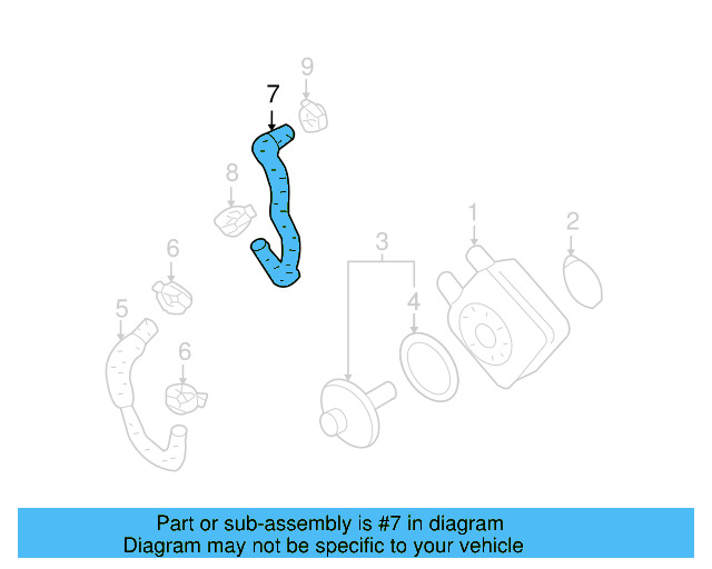 Inlet Hose 022-121-058-H