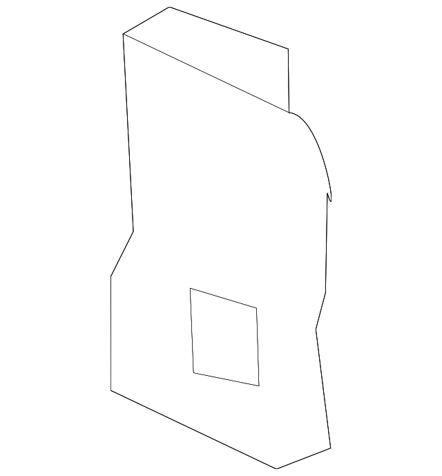 Windshield Pillar Trim Bracket 1J0-867-187 - View 6