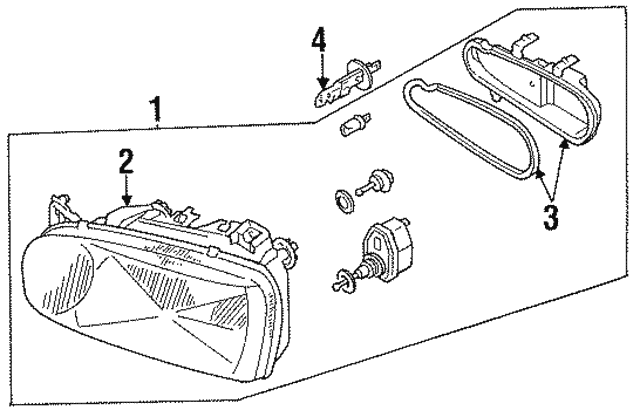 Headlamp Assembly 1HM-941-017-A