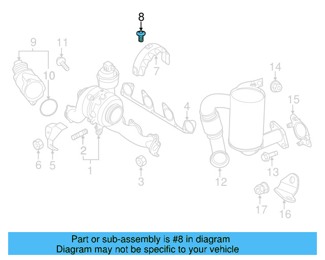 Upper Cover Bolt N-106-803-03 - View 30