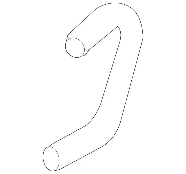 Engine Coolant Hose 06F-121-101 - View 4