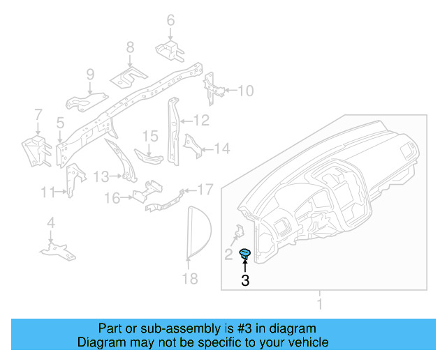 Instrument Panel Plug 1T0-857-489 - View 18