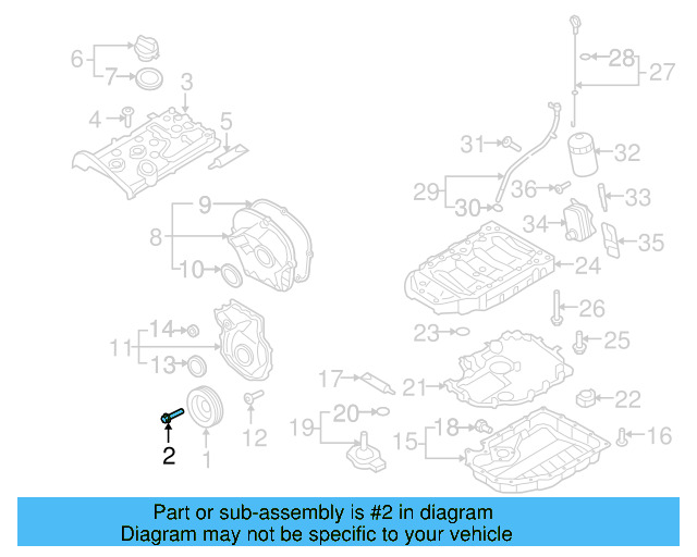 Vibration Damper Bolt WHT-009-475 - View 24