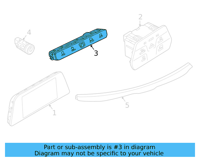 Combination Switch 1EA953508ADWJW - View 4
