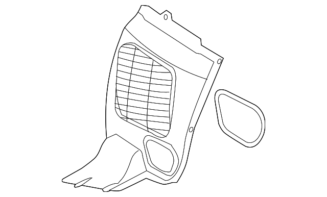 Quarter Panel Splash Shield Nut N-907-579-01 - View 127