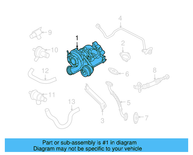 Turbocharger 06A-145-713-FX - View 16
