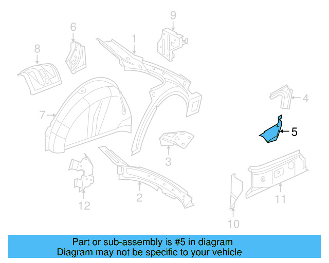 Insert Panel 5C5-810-652 - View 8