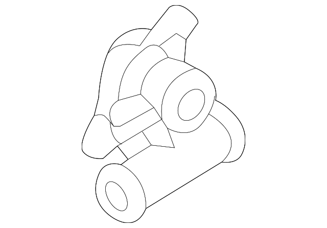 HVAC Heater Hose Connector 06J-121-085-A - View 2