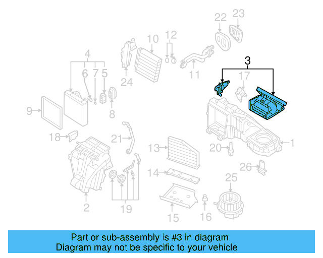 Intake Duct 3C0-898-304-D - View 22