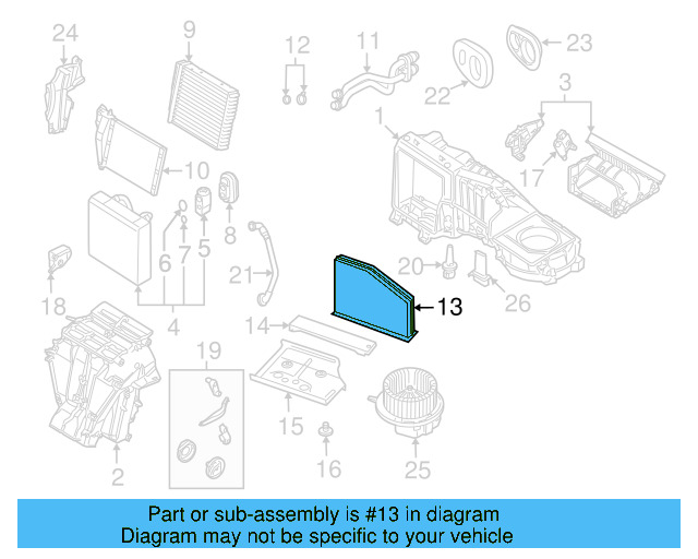 Cabin Air Filter 1K1-819-669 - View 21