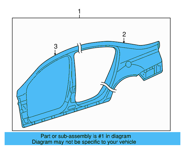 Uniside Assembly 3C8-809-605-B - View 3