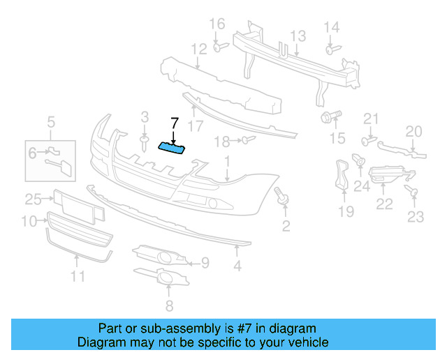 Side Molding (Unpainted) 1q0807833agru - View 3