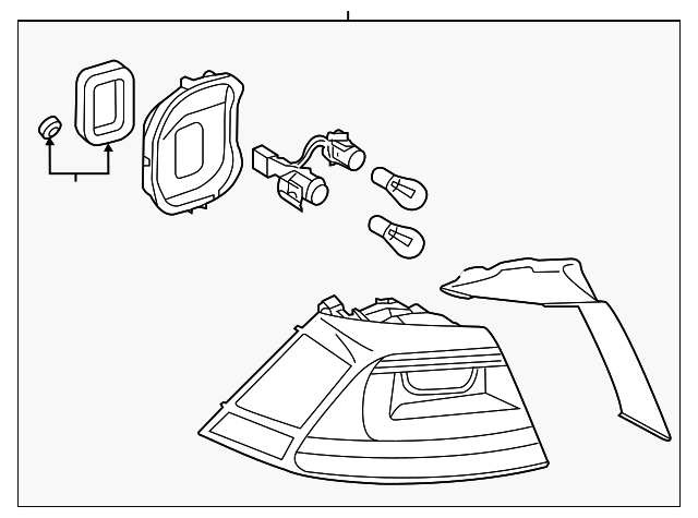 Tail Lamp Assembly 5G0-945-096-N