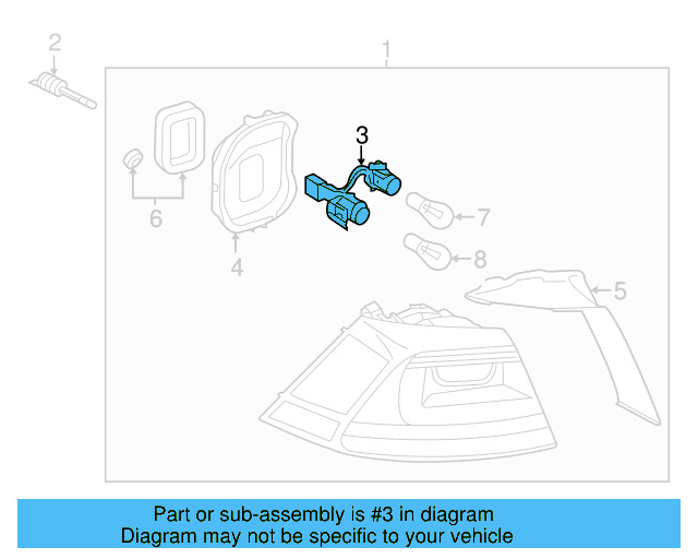 Socket Plate 5G0-945-257 - View 2