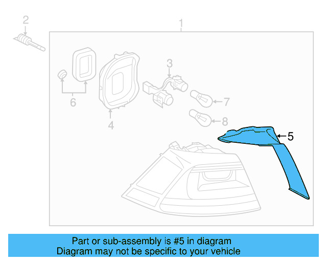 Trim 5G0-945-310-A - View 3