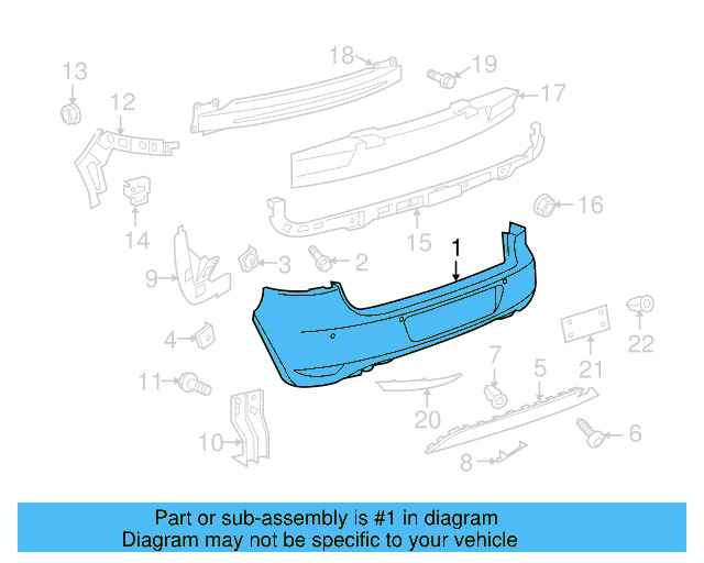 Bumper Cover (Unpainted) 5k6807417ggru - View 4