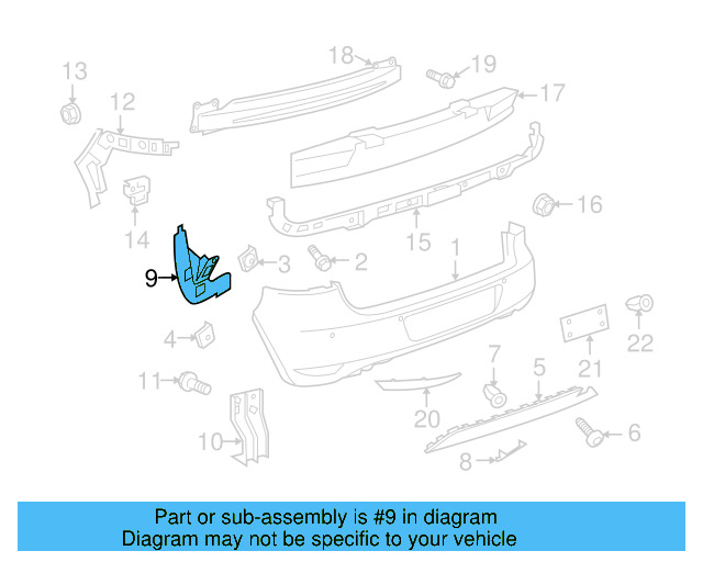 Fender Liner Extension Screw N-103-546-02 - View 261