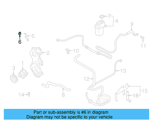 Reservoir Clip 1C0-422-705-D - View 3