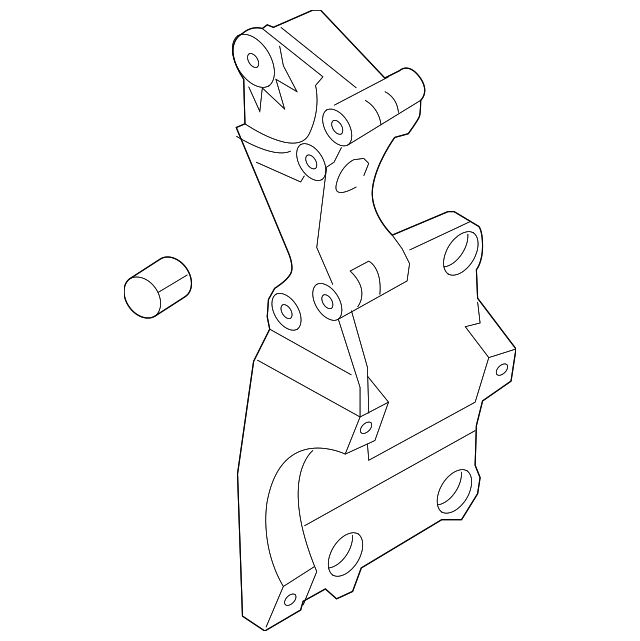 Mount Bracket 03L-903-139-D - View 9