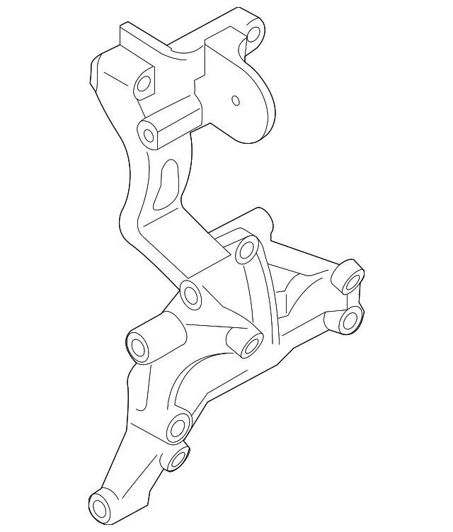Alternator Bracket 03H-260-089-G - View 2