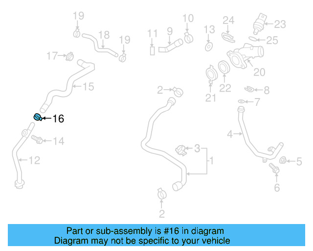 Hose & Tube Assembly Clamp N-909-264-01 - View 36