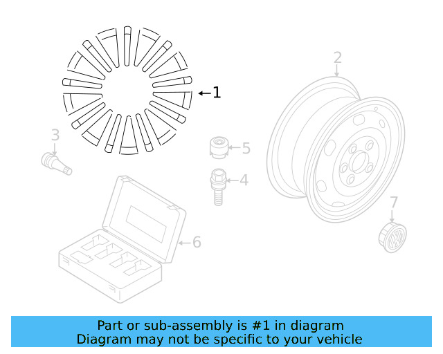 Spare Wheel 561-601-027-B-03C - View 34