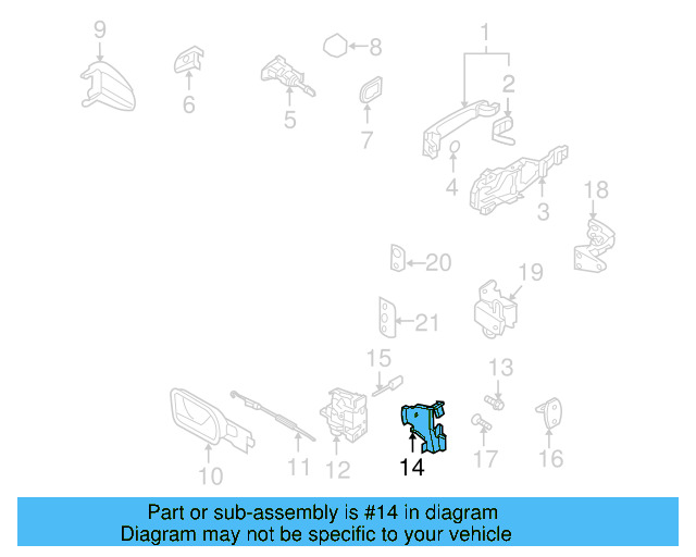 Lock Cover 1K0-837-349-A - View 14