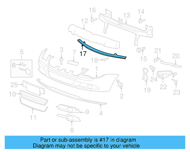 Lower Brace 1Q0-807-093-B - View 7
