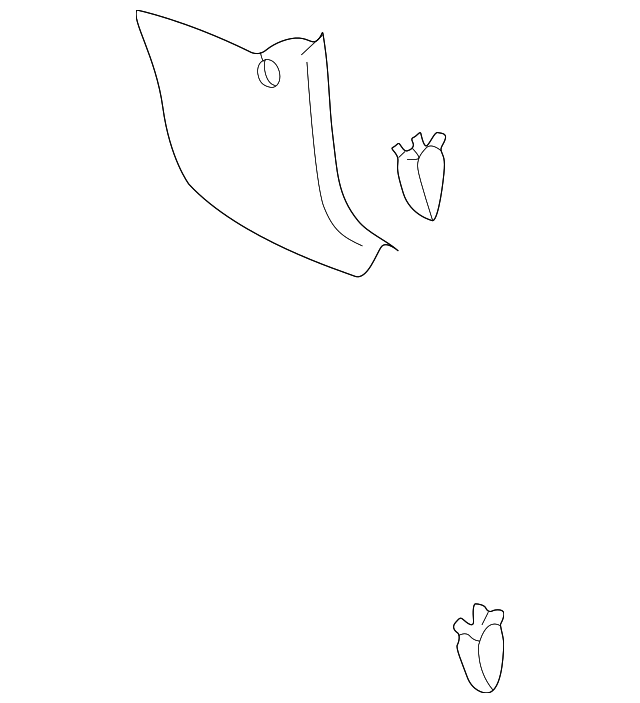 Cowl Trim 1J1-863-484-G-B41