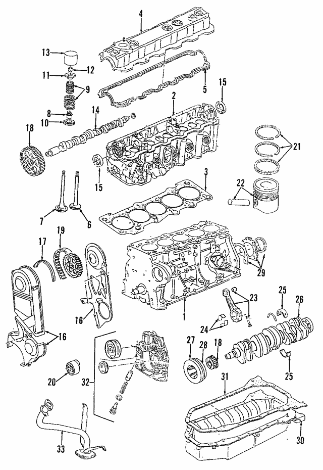 Engine Camshaft Seal 068-103-085-E - View 7