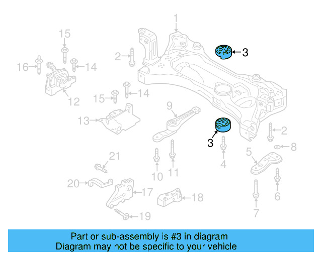 Bushing Kit 5Q0-198-037-F - View 22