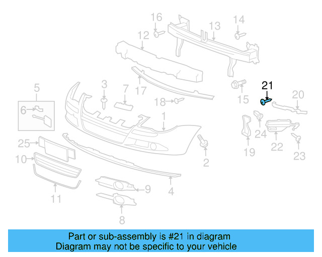Upper Guide Bolt N-910-320-01 - View 5