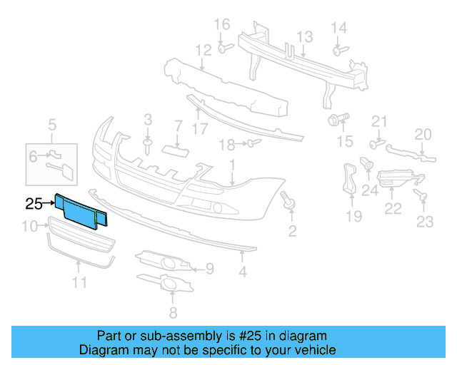 License Bracket 1Q0-807-285-A-9B9 - View 5