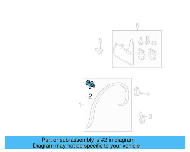 Side Cover Clip 1K0-867-388-A - View 43