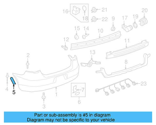 Fender Liner Extension Screw N-103-546-02 - View 64