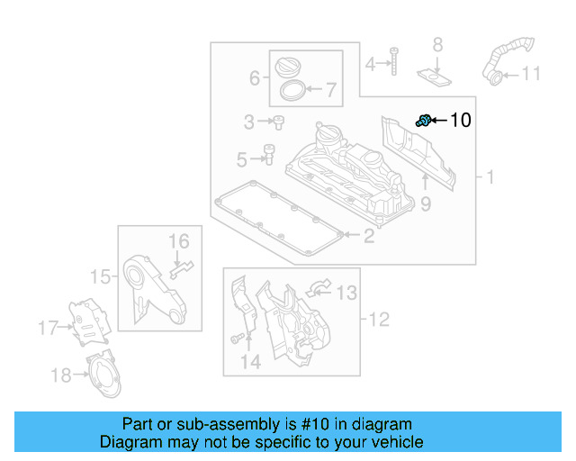 Heat Shield Bolt N-105-557-02 - View 17