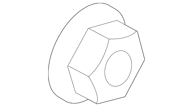 Bumper Cover Support Rail Nut N-910-189-01 - View 36