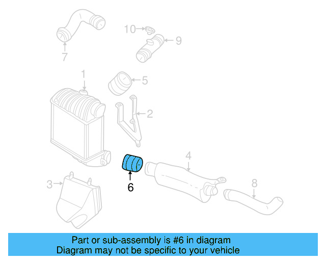 Pressure Hose 1J0-145-834-T - View 14